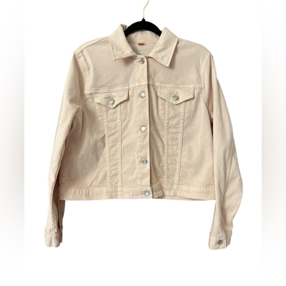 Michael Kors pale pink denim jacket